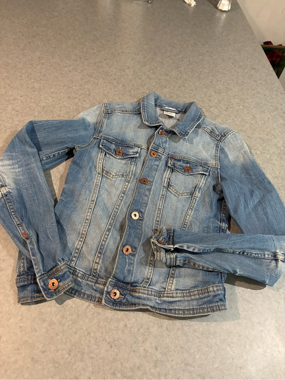 H&M Light Blue Denim Jean Jacket